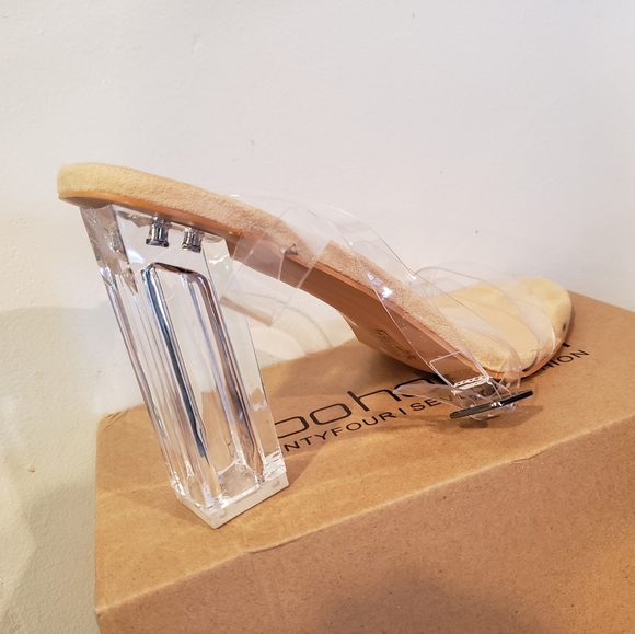 Clear block heels - Picture 5 of 6